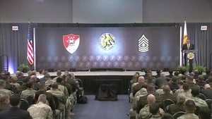 AUSA 2022 The Sergeant Major of the Army Initiatives Briefing