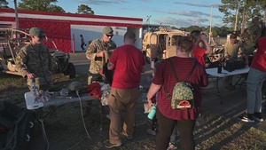 Fort Walton Beach High School Military Appreciation Night football game