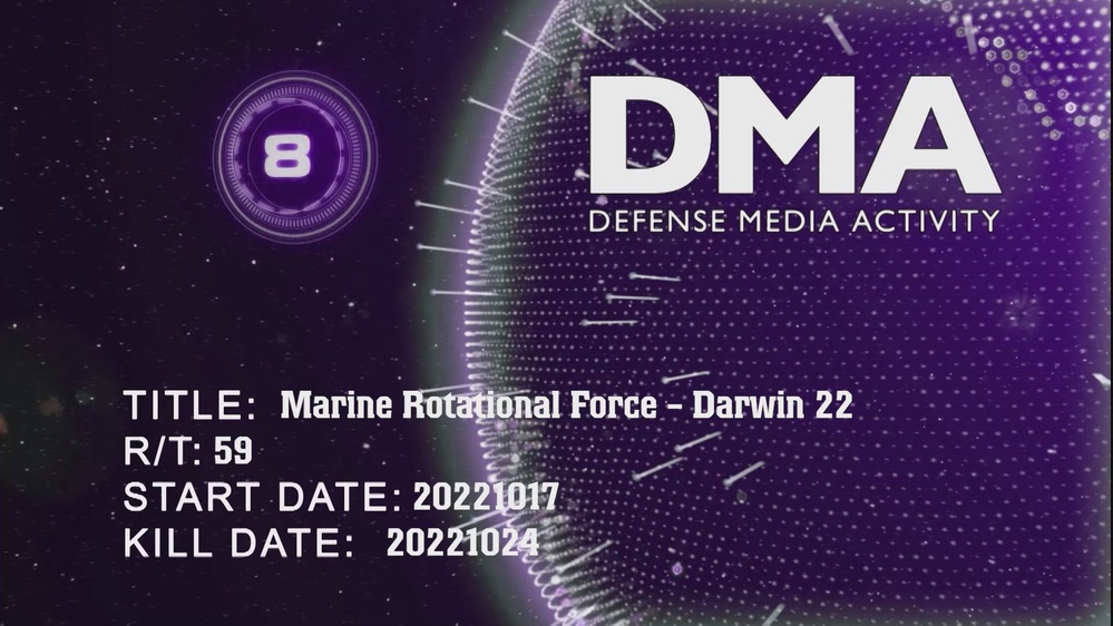 DVIDS - Video - Marine Minute: Marine Rotational Force-Darwin 22 (AFN ...