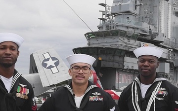 Navy Birthday Shoutout From The Intrepid