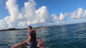 Coast Guard Cutter Isaac Mayo crew rescues stranded migrants