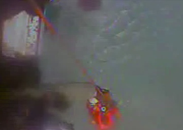 Coast Guard rescues two persons following illegal voyage vessel grounding off the rocks of Punta Borinquen in Aguadilla, Puerto Rico