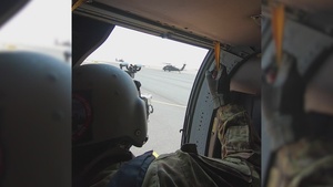U.S. Army Soldiers and aviators conduct Emergency Deployment Readiness Exercise
