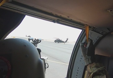 U.S. Army Soldiers and aviators conduct Emergency Deployment Readiness Exercise