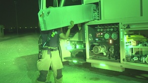 AUAB firefighters conduct search and rescue structural fire exercise