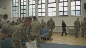 Chaplain corps kicks off Spiritual Readiness Initiative in Europe - B roll