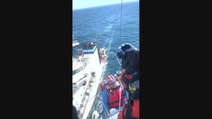 Coast Guard medevacs man off Southern California Coast