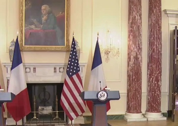 Secretary Blinken holds a joint press availability with French Foreign Minister Catherine Colonna