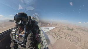 412th Test Wing conducts STEM flyovers-East Lancaster