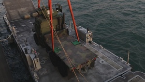 Resolute Dragon 22 | Marines and Sailors aboard USNS Dahl Execute Maritime Prepositioning Force Offload Efforts B-roll