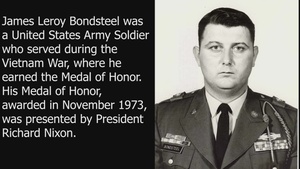 Staff Sgt. James Bondsteel Medal of Honor Recipient