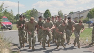 Squads compete for first place