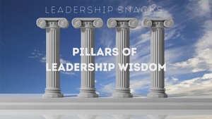 Leadership Snacks; the pillars of leadership wisdom
