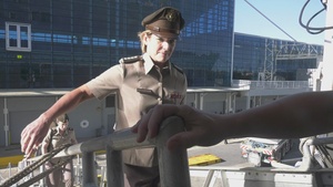 General Richardson USNS COMFORT Tour Port of Miami