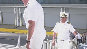 General Richardson USNS COMFORT DV Tour Port of Miami