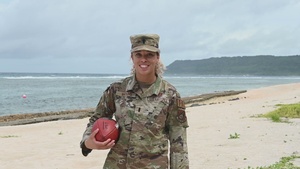 1st Lt. Jade Watkins, Go Falcons