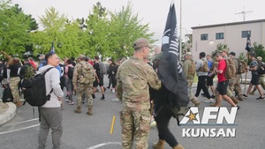 AFSA Chapter 1554 Hosts POW/MIA Ruck March