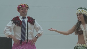Community members entertained at Polynesian show - B Roll