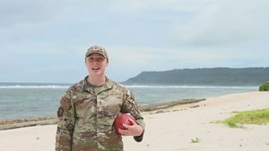 2nd Lt. Michaela McFalls, Go Falcons