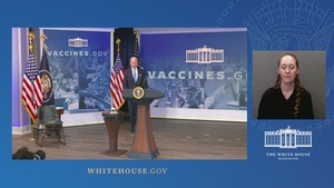 President Biden Receives his Updated COVID-19 Vaccine and Delivers Remarks