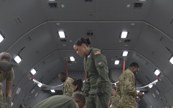 18th AES KC-46A medical training B-Roll