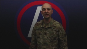 Master Sgt. Jamie Mcintyre shouts out the New York Giants for Veterans Day