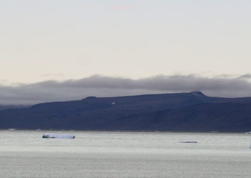 Tugboat on the the beach near Thule AB, GR