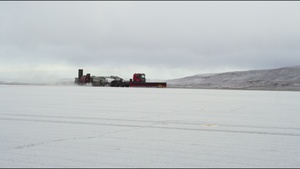Snow removal operations at Thule AB, Greenland