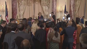 Secretary of State Antony J. Blinken hosts and delivers remarks at a Diwali reception at the Department of State