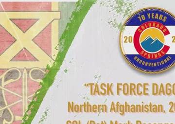 Special Forces Association Convention 2022 Task Force Dagger COL (Ret) Rosengard