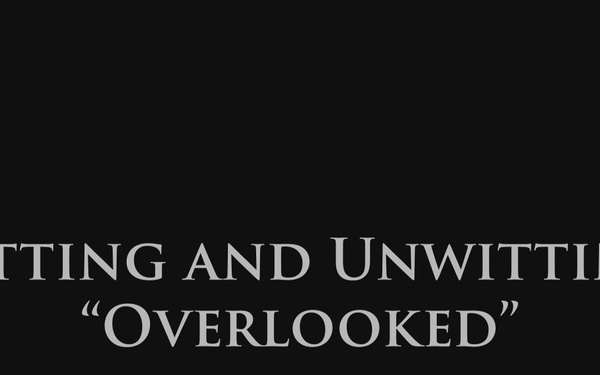 CDSE - Witting and Unwitting: Overlooked