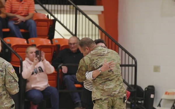 Medal of Honor Recipient returns home (without captions)