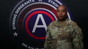 (JOHNNY DAVIS) USARCENT Soldiers introduce Washington Wizards players