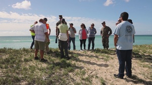Hawaii Department of Health Personnel Visit the Pu’uloa Range Training Facility