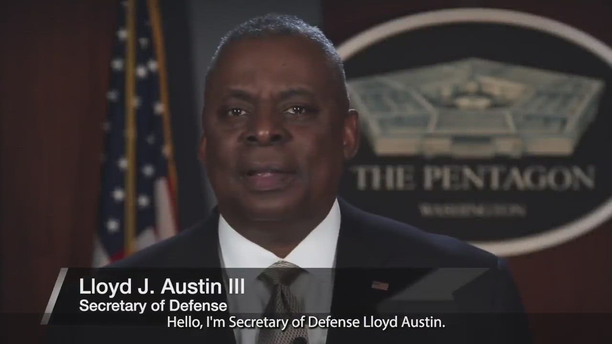 Secretary of Defense Lloyd J. Austin III speaks of ethics program and code of conduct within the Department of Defense.