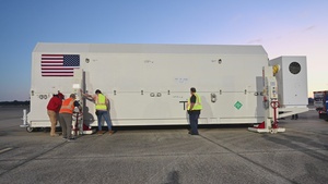 GPS III SV-06 arrives to the Space Coast