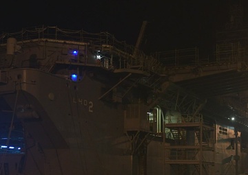 USS Essex enters dry dock 2022