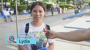 Guatemalan Mom Appreciates Efforts of Continuing Promise 2022 (Spanish)