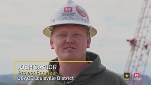 Cannelton Locks and Dam miter gate replacement project