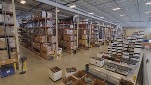 Fort McCoy Central Issue Facility forklift operations