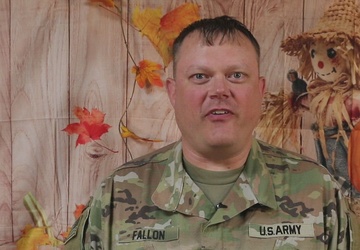 Sgt. 1st Class Roman Fallon, Thanksgiving Shoutouts