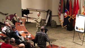 Fort McCoy Garrison commander discusses leadership, garrison in town hall discussion, Part I