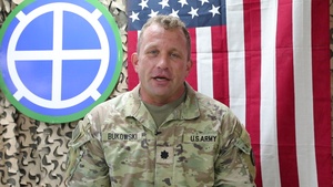 Lt. Col. Nathan Bukowski Christmas Greeting