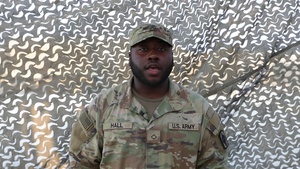 Pfc. James Hall Christmas Greeting