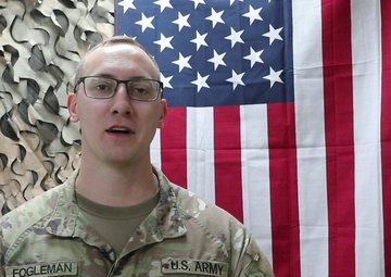 Spc. Shawn Fogleman, Christmas Greeting