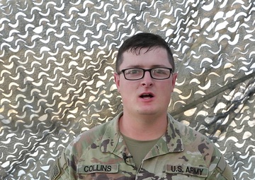Spc. Austyn Collins, Christmas Greetings