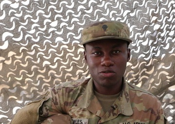 Spc. Girard Charles, Christmas Greeting