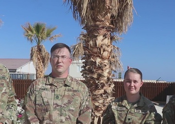 Task Force Sinai Gives Shout-out University of Alabama Crimson Tide