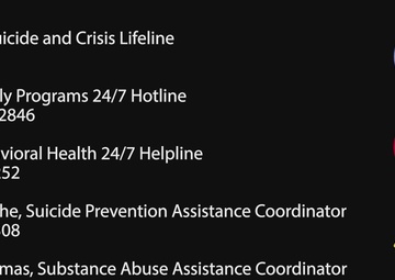 November 2022 ALNG Suicide Stand Down