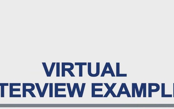 Employment Fundamentals of Career Transition (EFCT) Virtual Interview